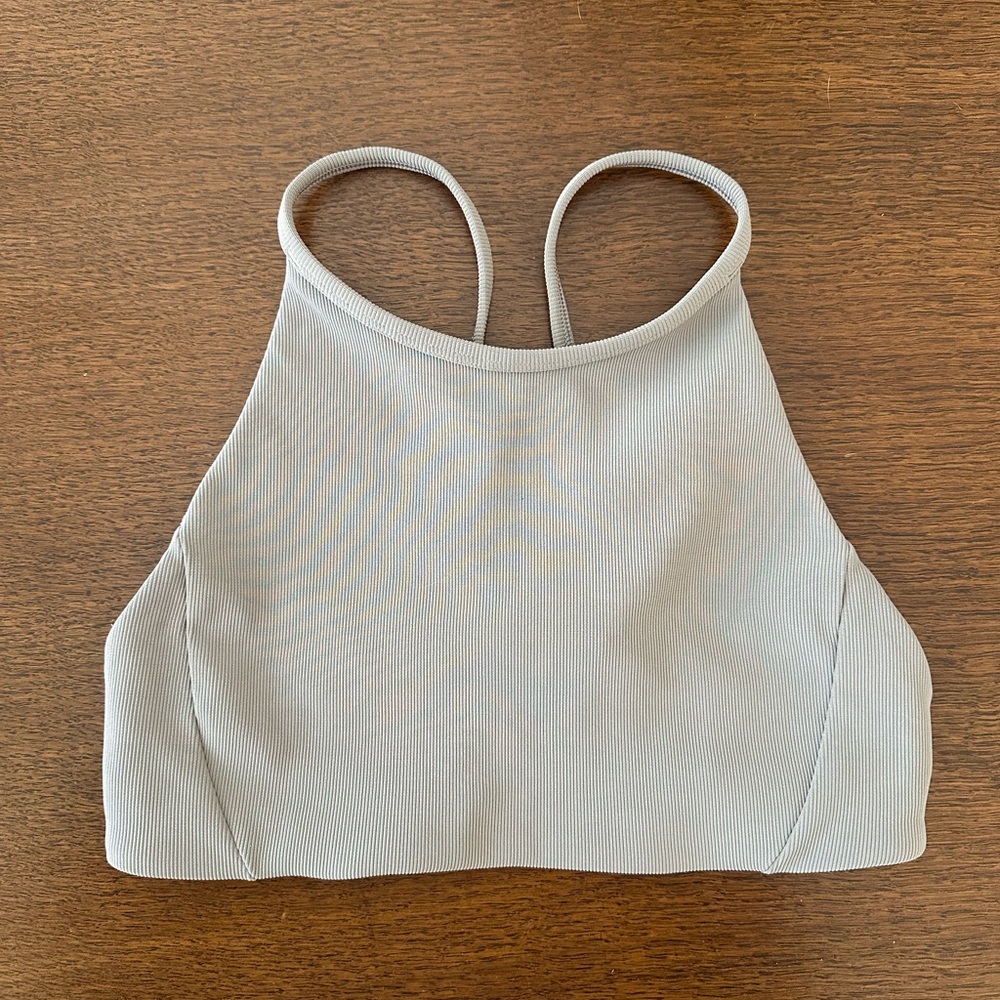 Lululemon gray sports bra